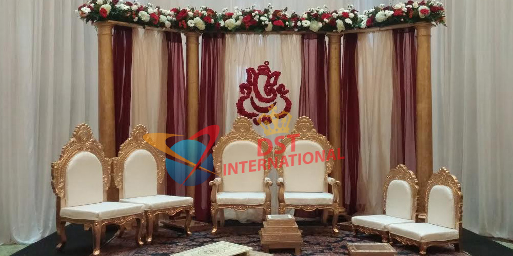 Beautiful Indian Wedding Mandap Chair DST International