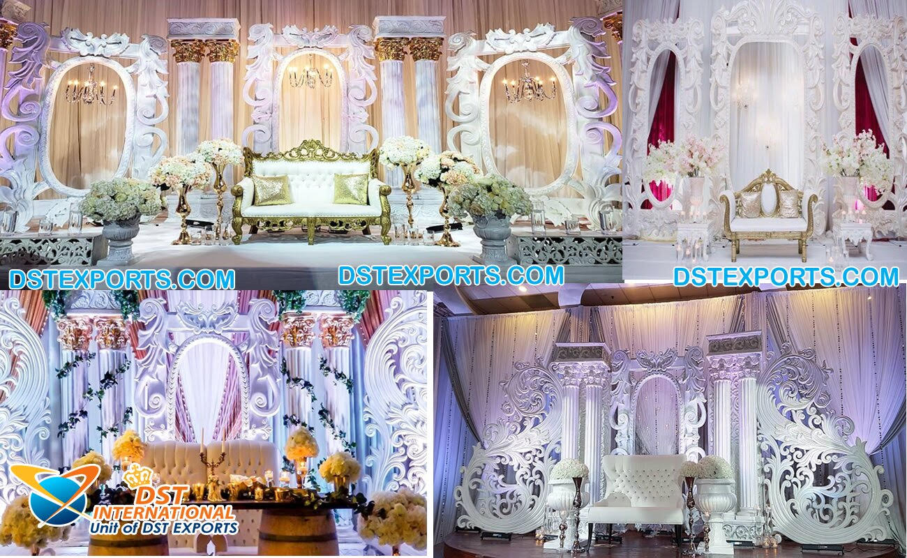 Fairytale Wedding Reception Theme Roman Stage