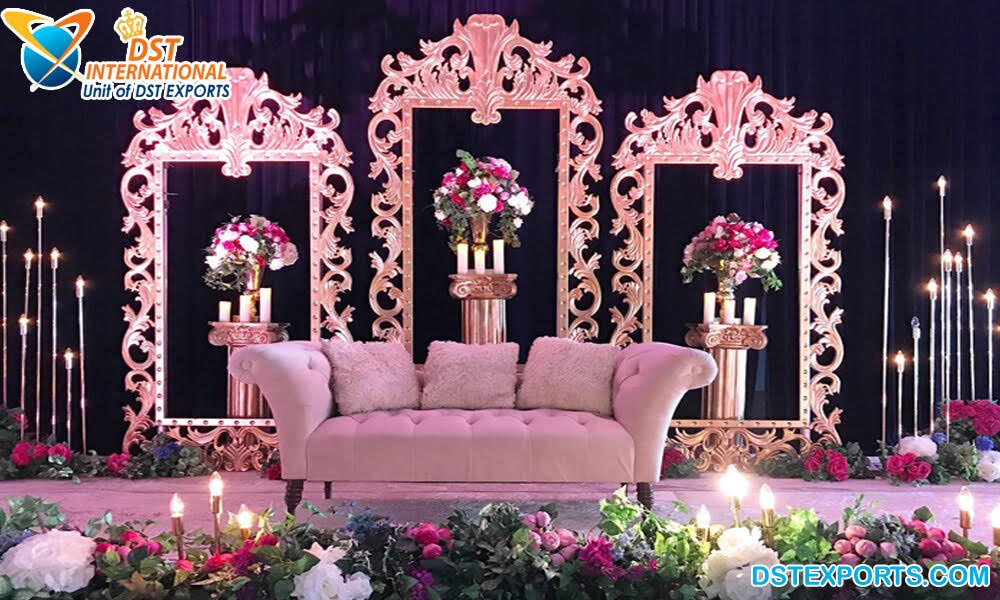 Latest Wedding Reception Stage Decor Ideas & Themes for 2022  Indian wedding  decorations receptions, Engagement stage decoration, Wedding entrance decor