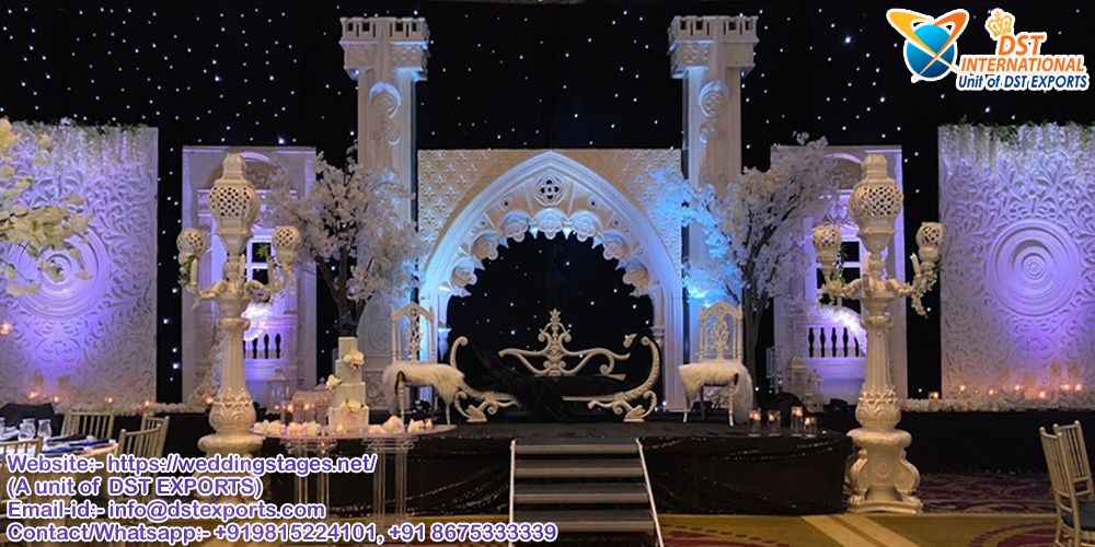 Enchanting Houston Wedding Ceremony Stage - DST International