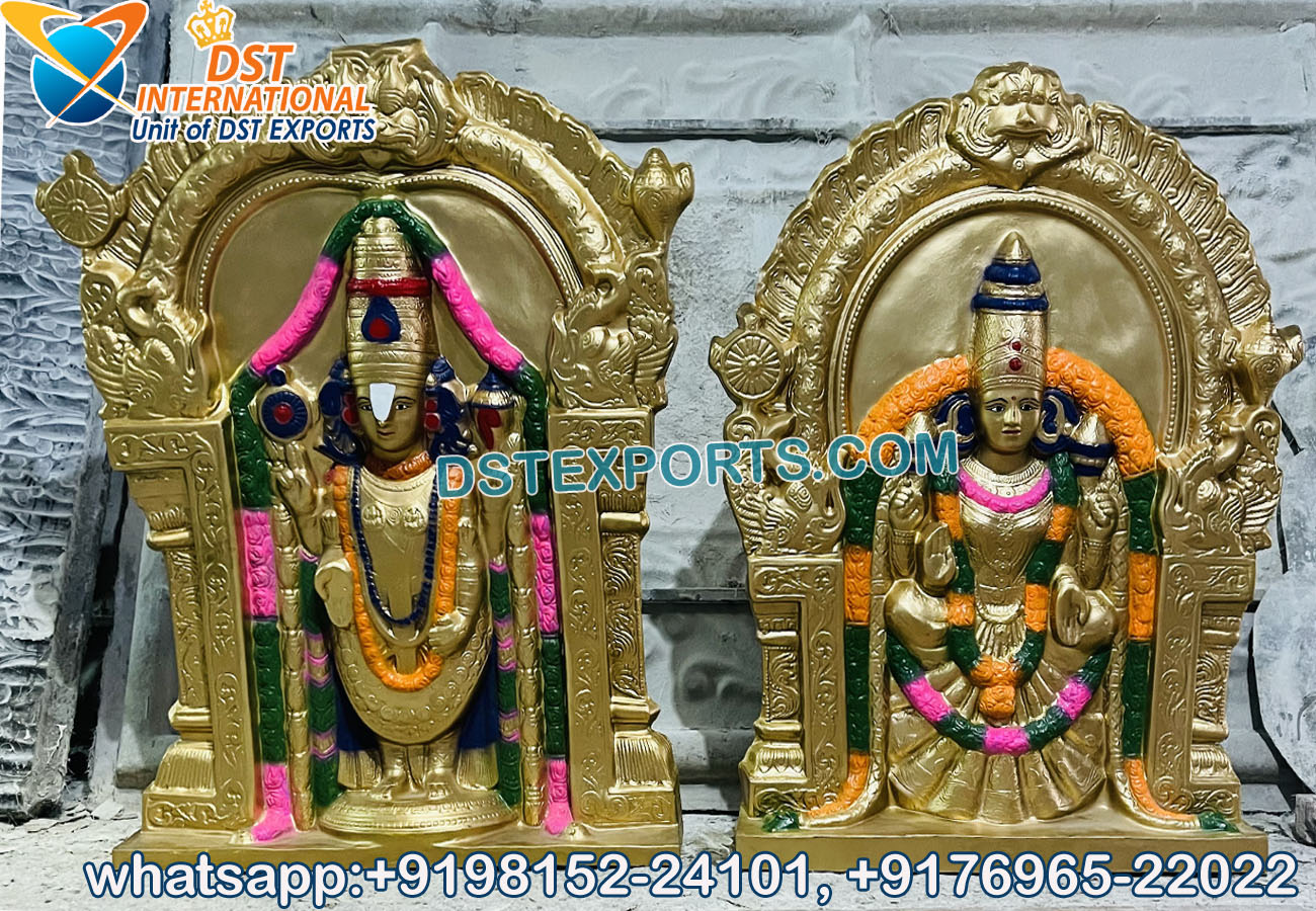Tirupati Balaji & Laxmi Ji Statue for South Weddings