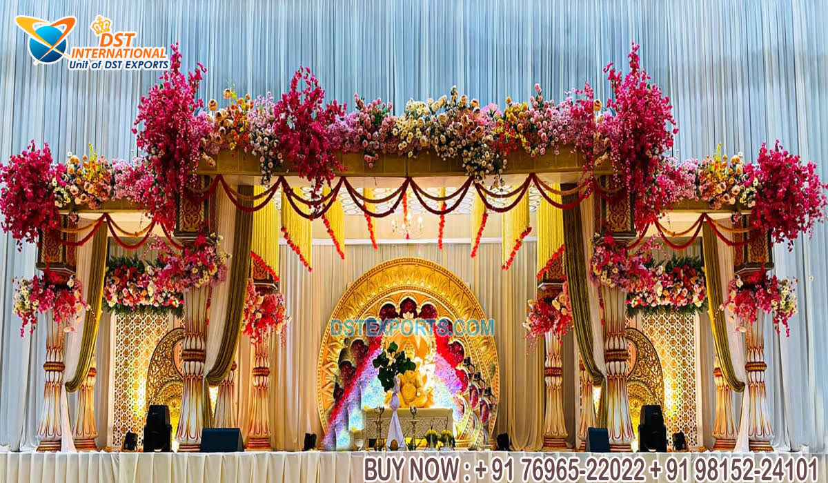 Grand Indian Wedding Traditional Mandap Malaysia 