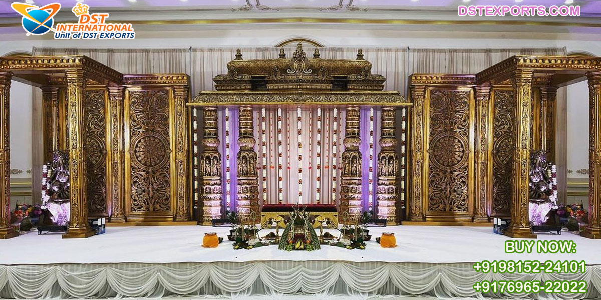 Tamil Wedding Traditional Manavarai Mandap/Stage 