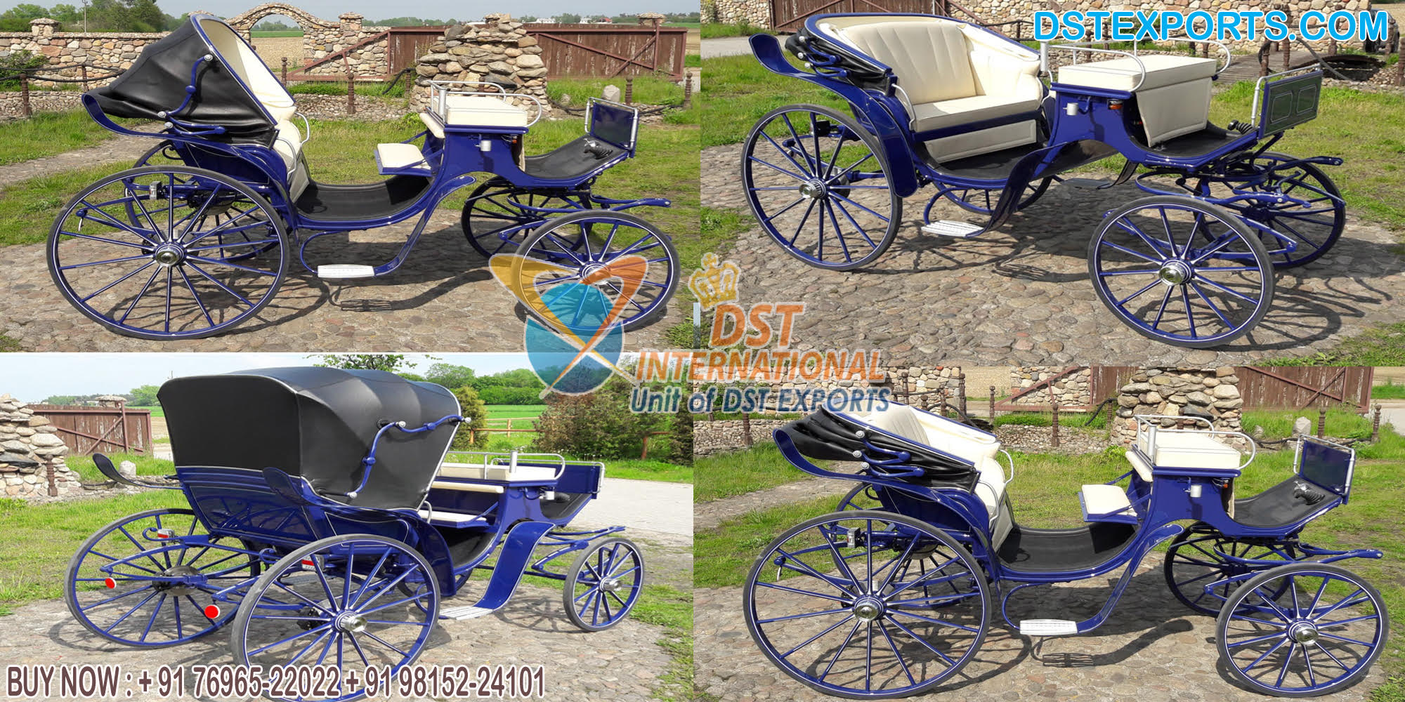 Equishare Victorian Style Horse Drawn Carriages