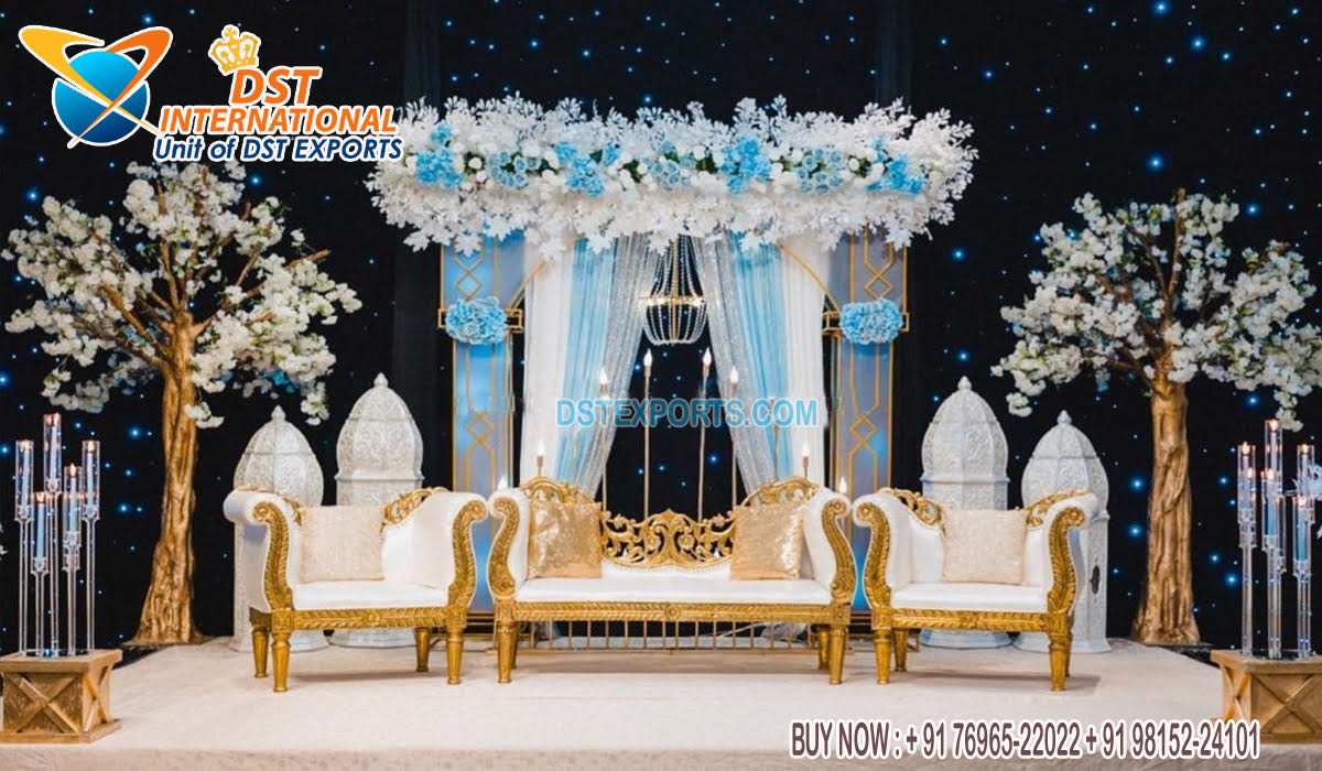 Attractive Fusion Wedding Stage Decoration