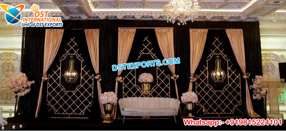 Grand Empire Wedding Stage Candle Wall - DST International