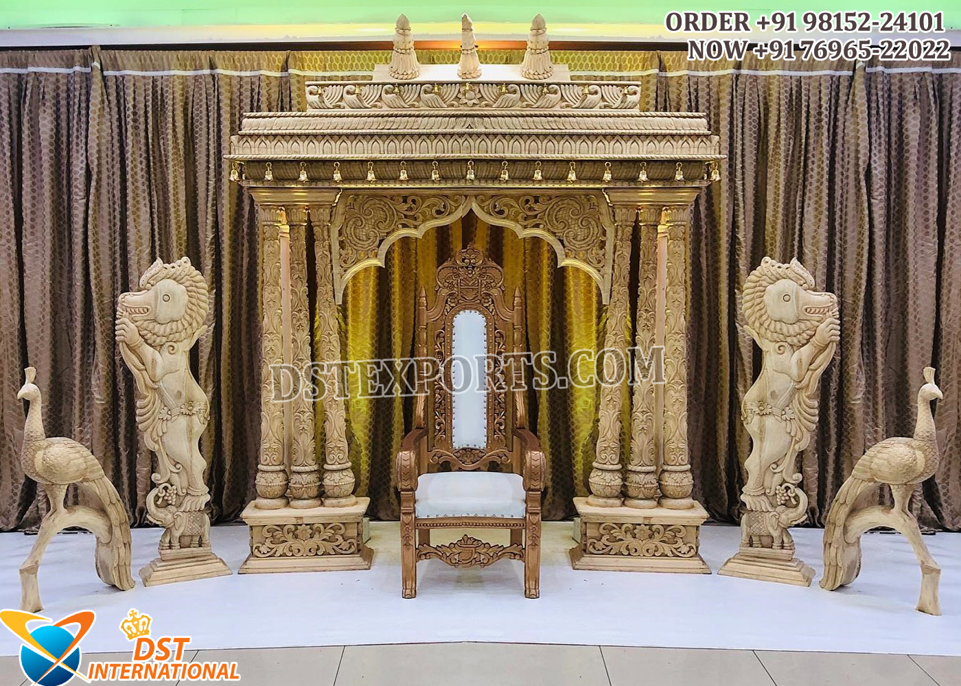 Exclusive Design Hindu Wedding Manavarai Stage 