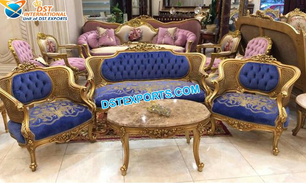 Best Living Room Luxury Teak Sofa Set