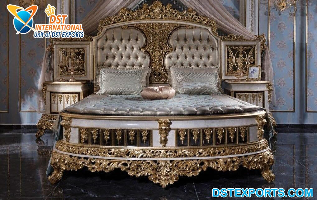 Classical Hand Carved Bed Room Furniture American Solid Wood Royal Furniture Wood Double Bed Designs With Box 968 Royal Furniture Room Bedbed Wood Furniture Aliexpress