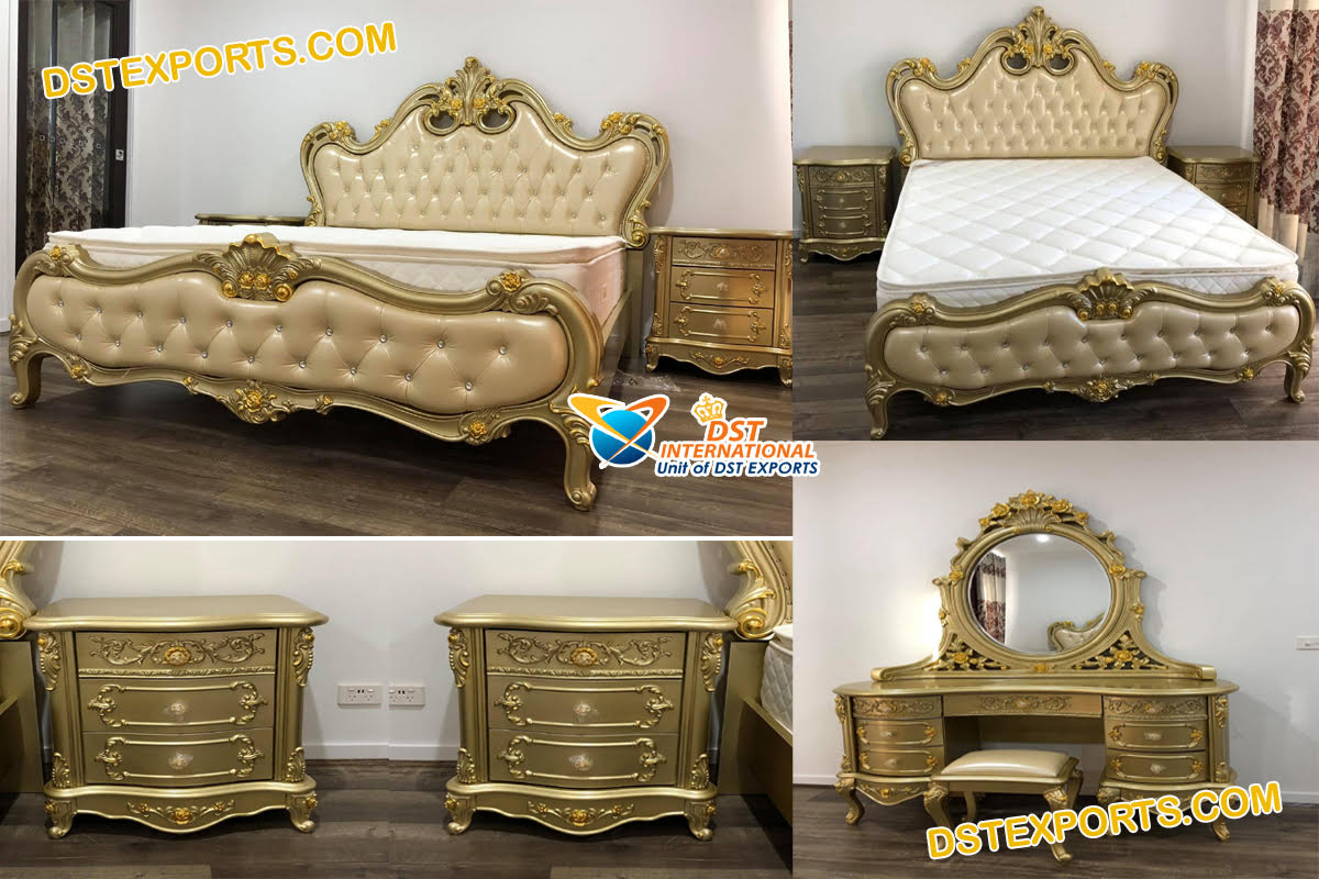 Roman Baroque Style Bedroom Furniture Decor - DST ...