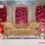 Fully Hand-Carved Designer Wedding Sofa Set