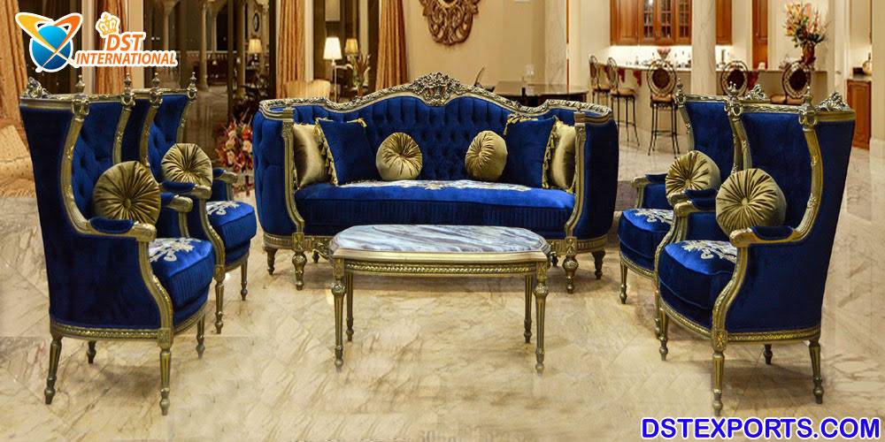 Best Living Room Luxury Teak Sofa Set