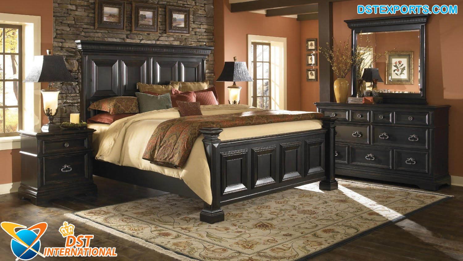 Dark Polished Bedroom Furniture, What Is The Best Quality Bedroom Furniture