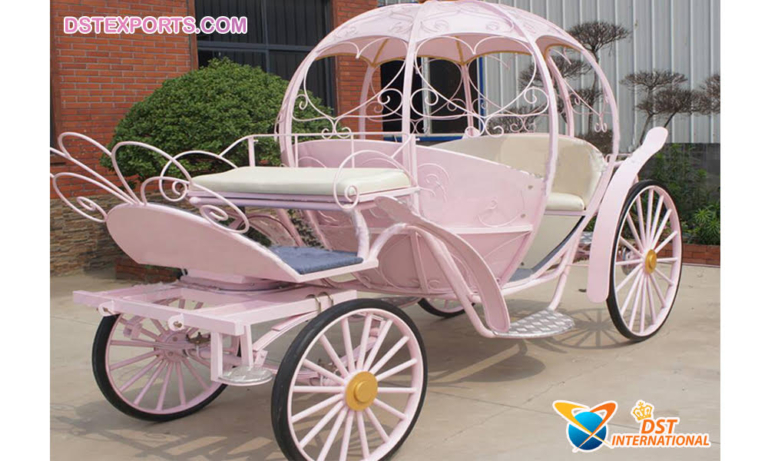 Barbie Style Horse Drawn Cinderella Carriage - DST International