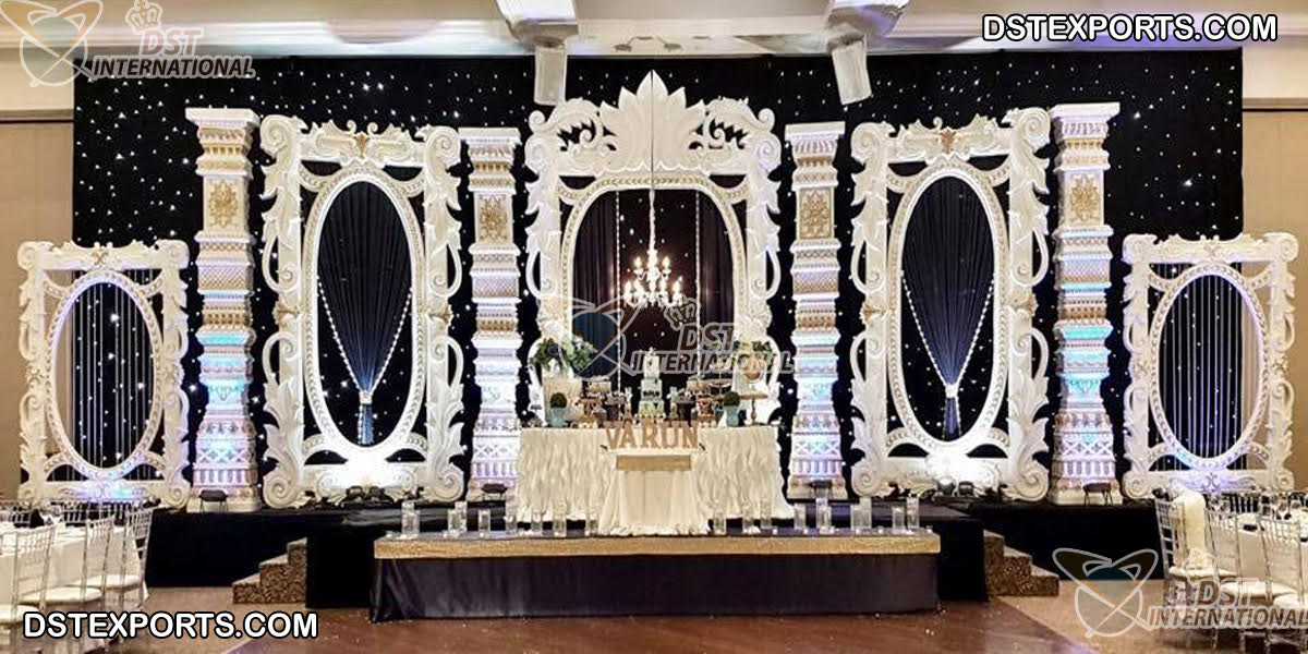 South Asian Wedding Stylish Fiber Stage Decor - DST International