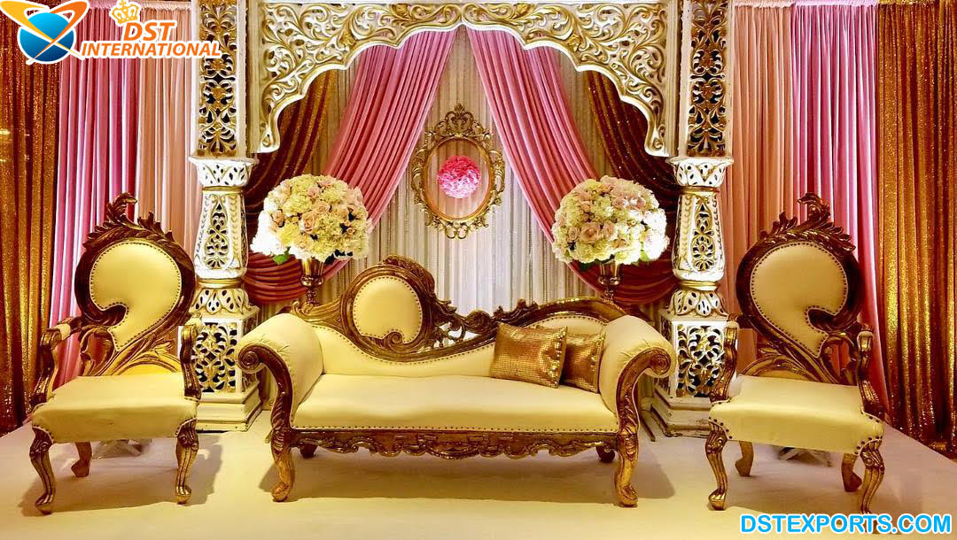 Engagement Stage Bride Groom Sofa Set - DST International