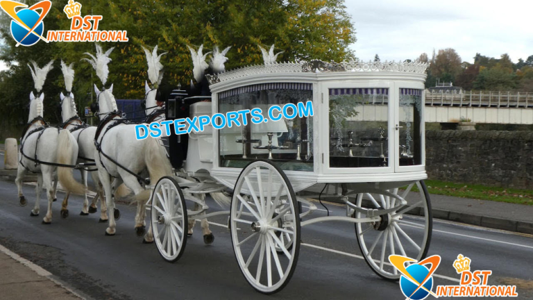 Traditional Horse Drawn Funeral Carriage - DST International