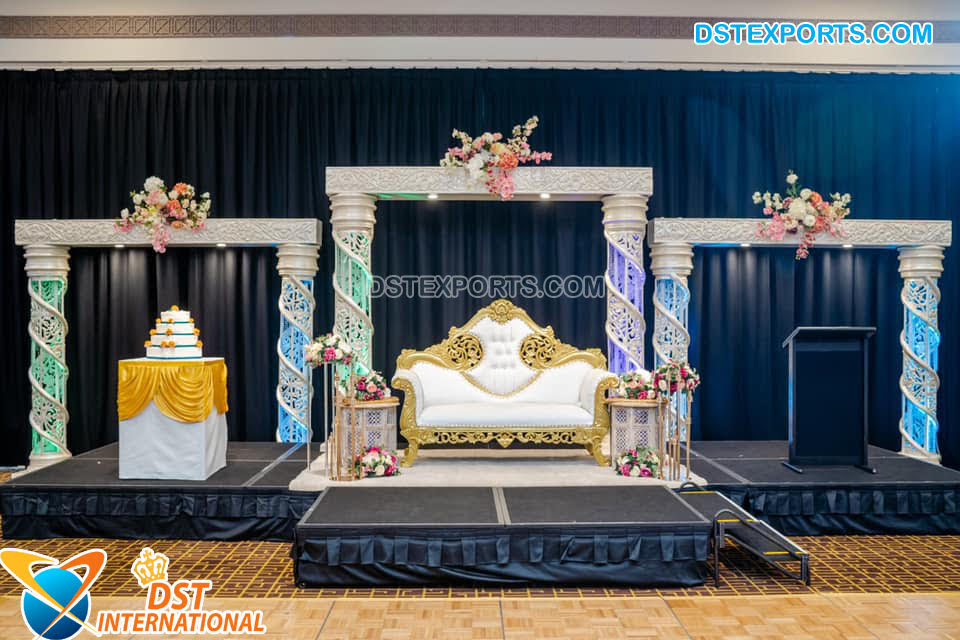Dreamy Diamond Stage for Asian Weddings - DST International
