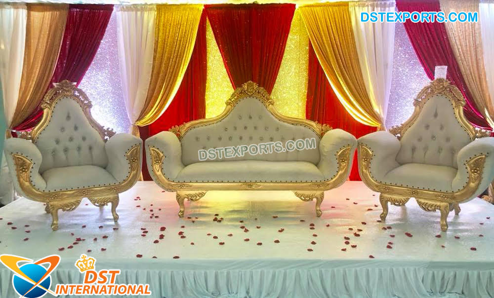 Eminent Wedding Stage Royal Sofa Set