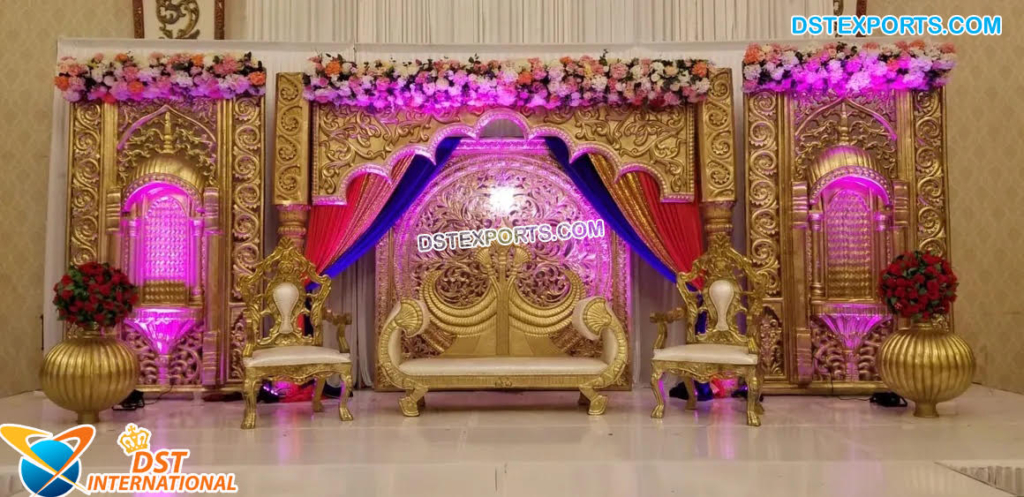 royal-theme-tamil-wedding-stage-decoration-dst-international