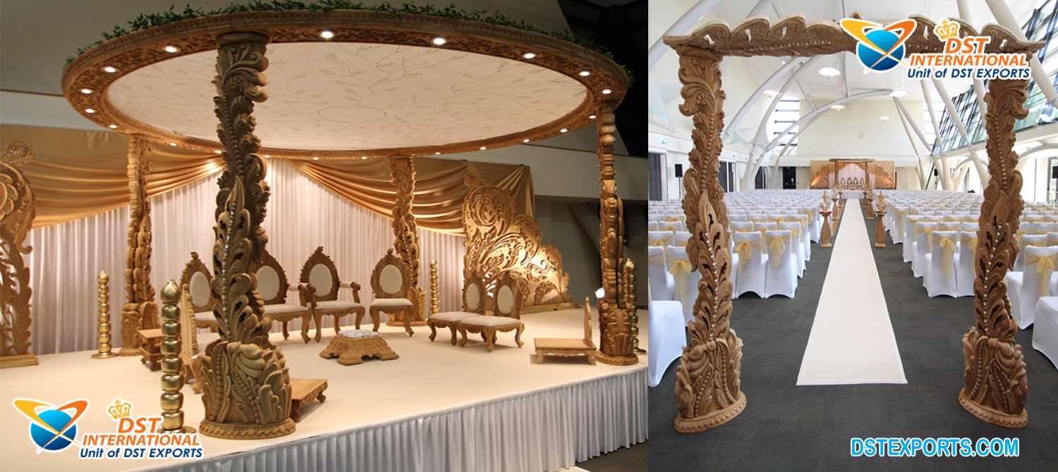 Buy Best Indoor Wedding Mandap Decoration Set
