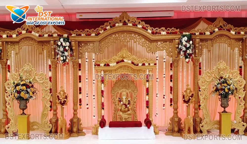 Traditional Malay Weddings Reception Stage Decor