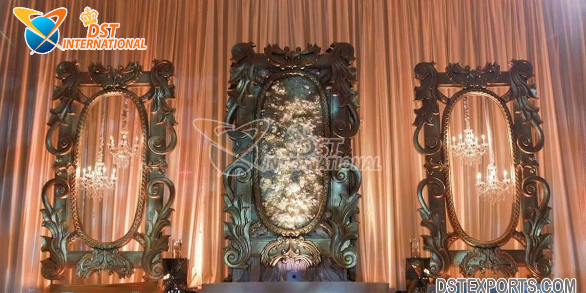 Trending Wedding Reception Stage Backdrop Frames