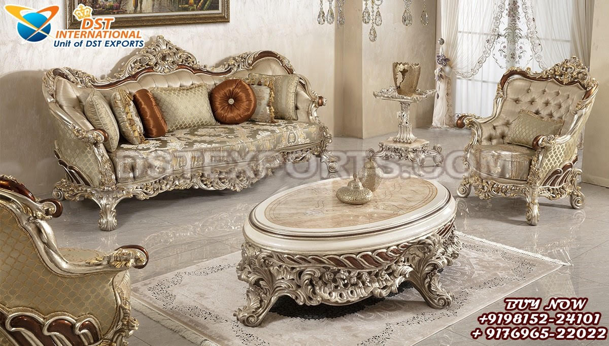 Luxurious Empire Living Room Furniture