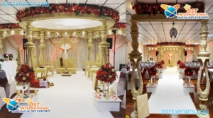 Royal Maharani Wooden Wedding Mandap