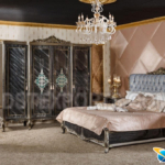 Black Finish Master Bedroom Furniture