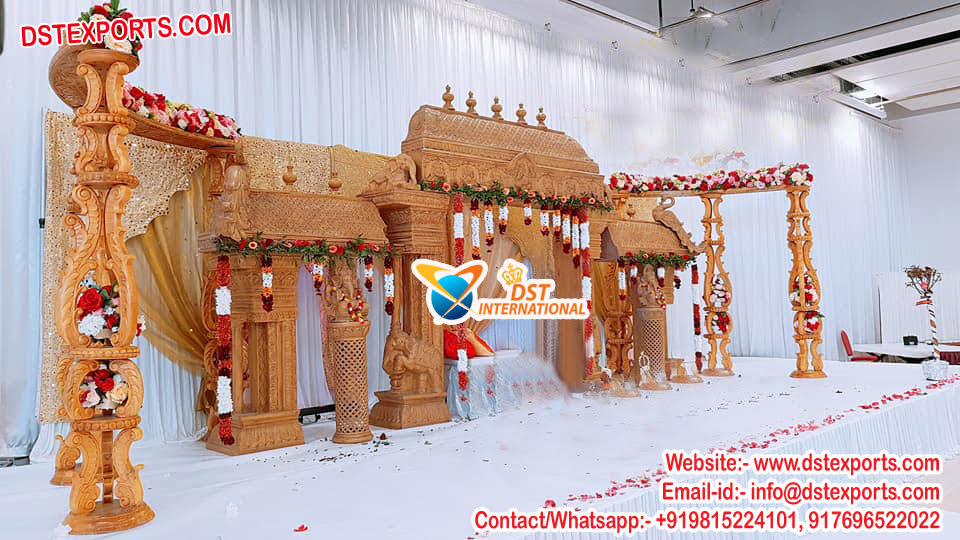 Unique Design Manavarai Wedding Stage Decor