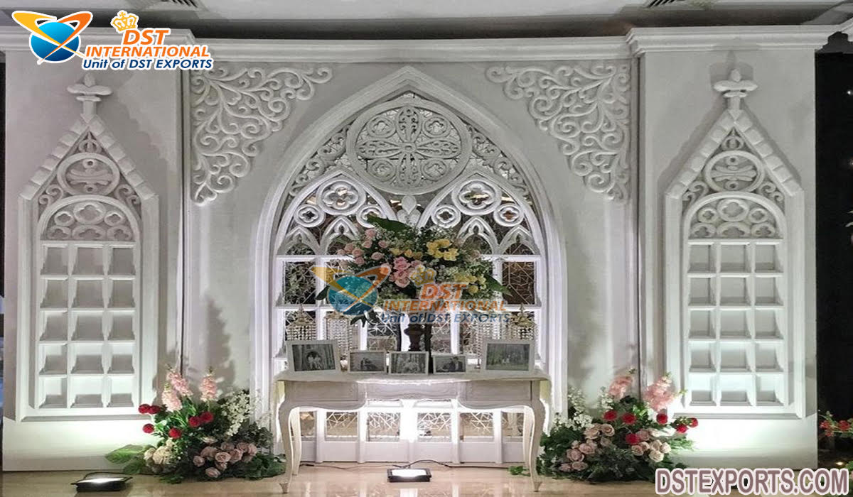 Christian Themed Wedding Stage Backdrop Frame