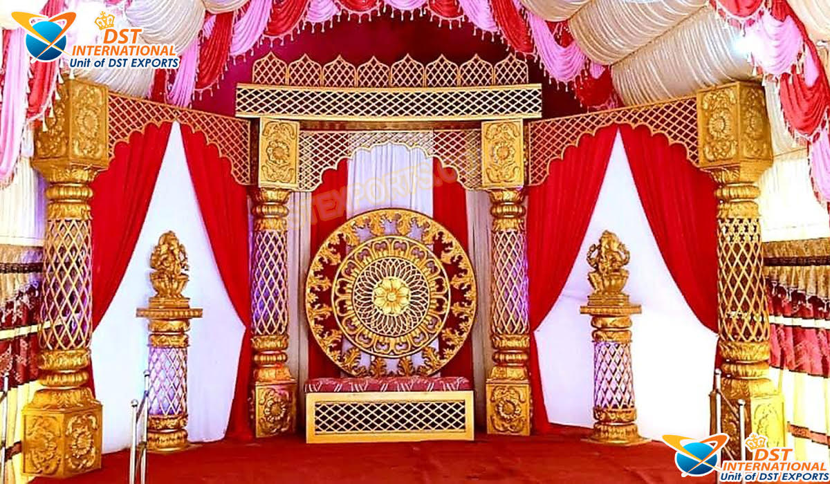 Stunning Sri Lankan Wedding Stage Setup