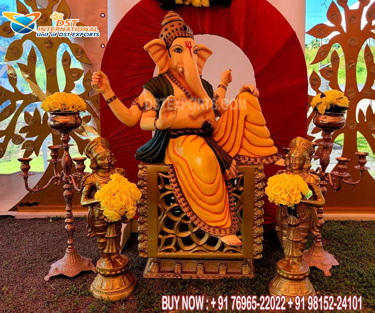 Indian Hindu Wedding Ganesha Statue For Welcome