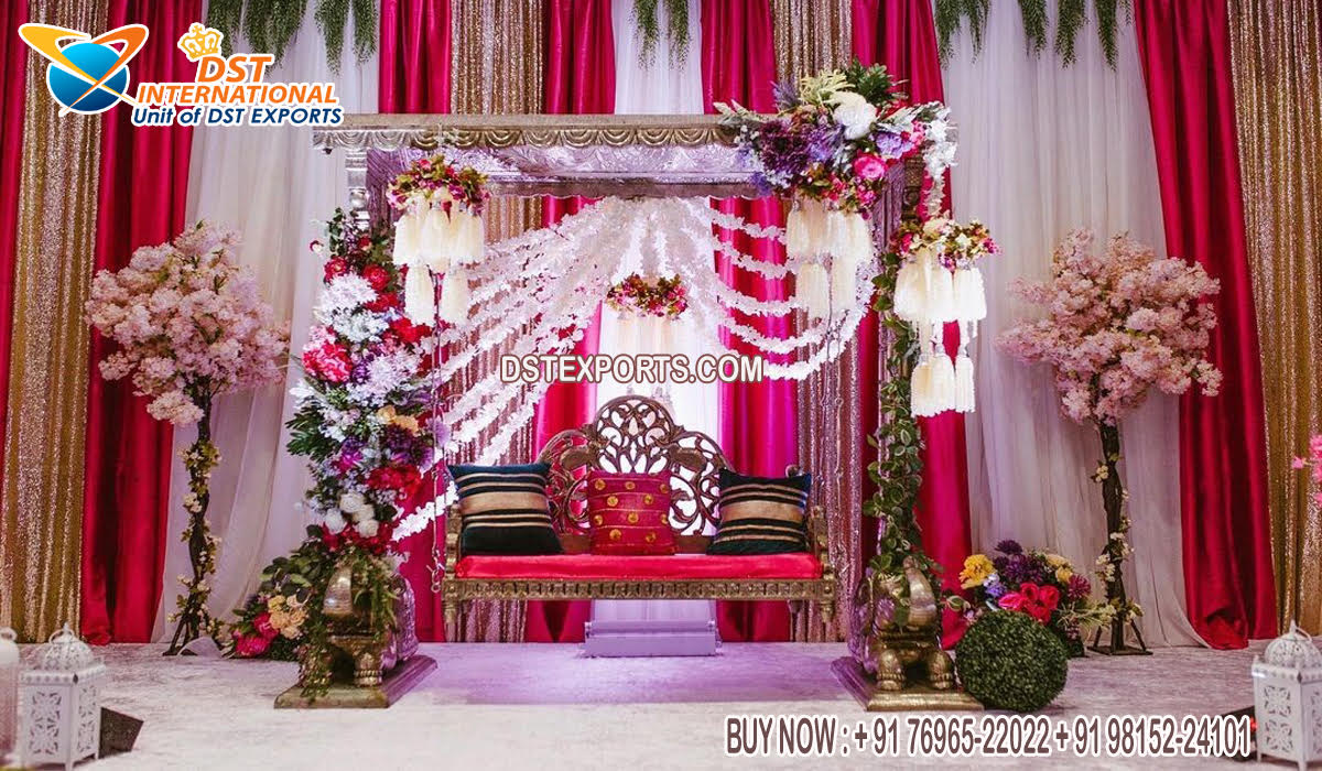 Gorgeous Look Wedding Stage Swing/Jhula
