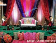 Punjabi Wedding DJ Night Stage Decoration