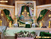 Glamorous Muslim Walima Stage Decoration