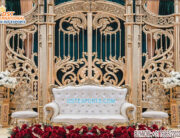 Glamorous Wedding Stage FRP Gate Frame Decoration