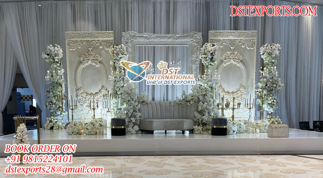 Fiber Back-Frame Panels for Wedding Stage - DST International