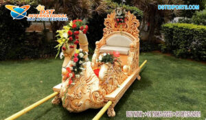 Fusion Wedding Wooden Doli For Bride Entry