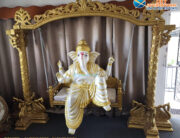Gujarati Wedding Entrance FRP Ganesha On Swing