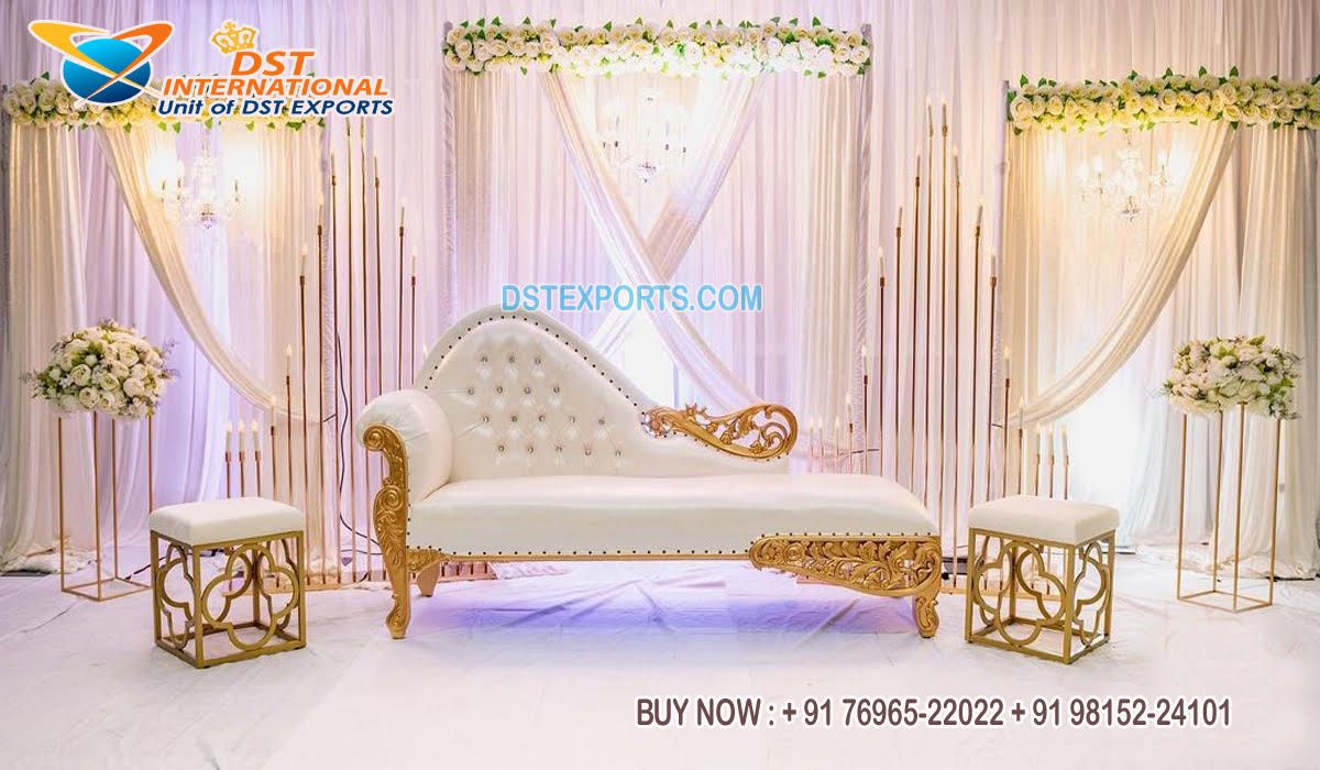 Classic Italian Style Couch For Wedding Stage