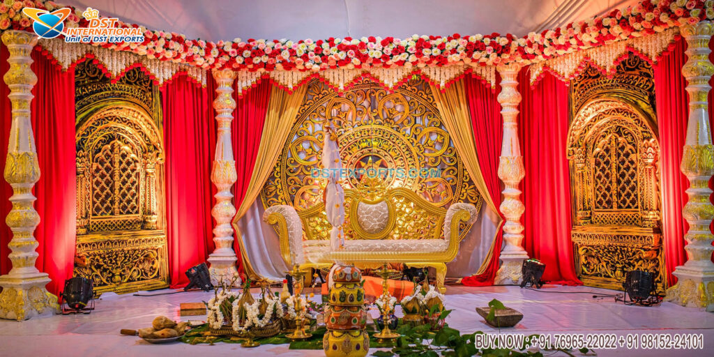 Traditional Sri Lankan Wedding Theme Stage DST International
