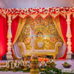 Traditional Sri Lankan Wedding Theme Stage