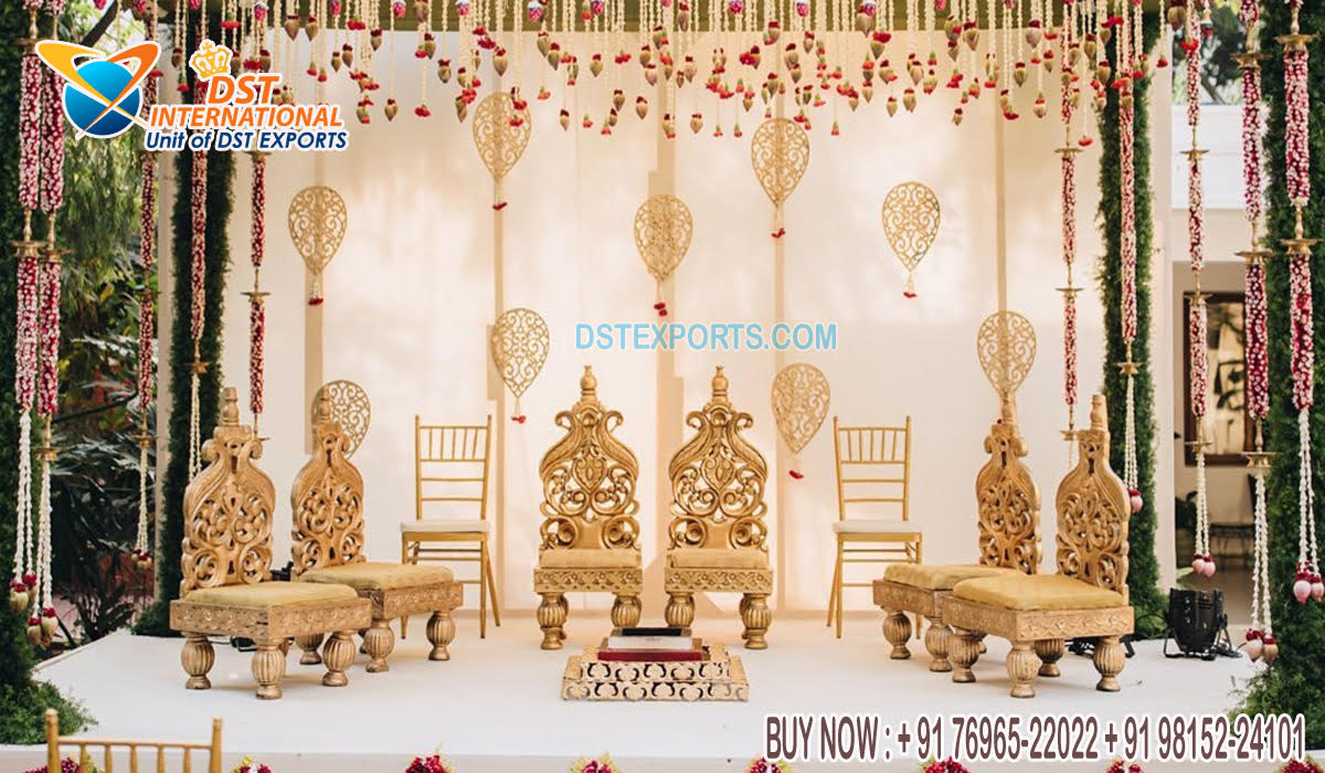 Marvelous Maharani Wedding Mandap Chairs