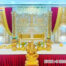 South Indian Theme Wedding Stage Decoration