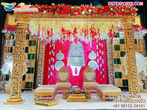 Perfect Indian Wedding Vidhi Mandap Decor