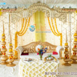 Srilankan Roka Ceremony Wedding Stage Decoration