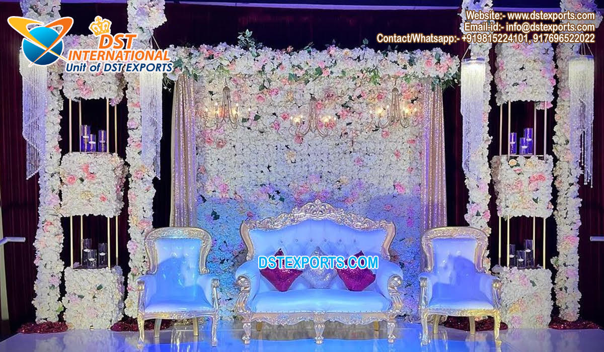 Eminent Wedding Stage Sofa Set For Bride Groom