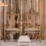 Heavy Carved Wedding Stage Bride Groom Chairs